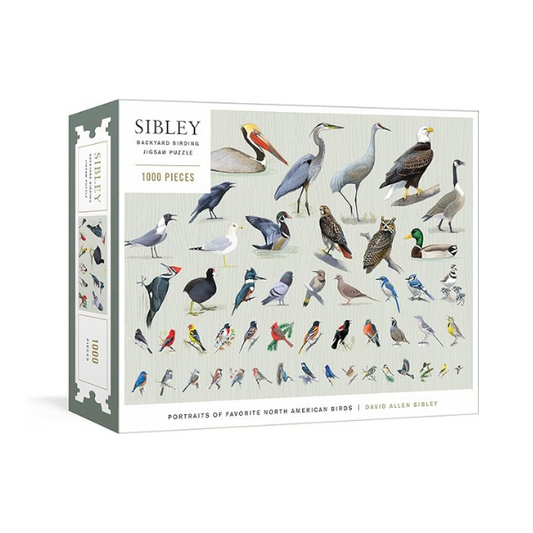 Sibley Backyard Birding 1000 Piece Puzzle