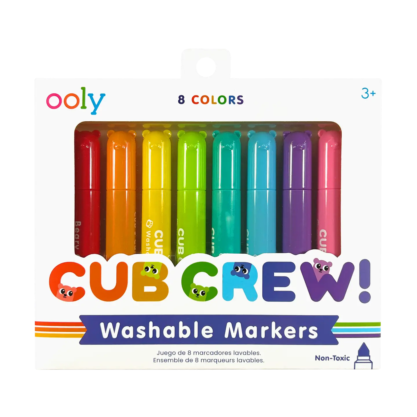 Cub Crew Washable Markers, Set of 8