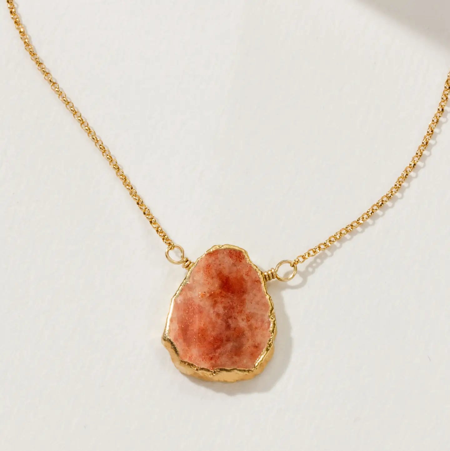 Earth, Wind, and Fire Stone Necklace
