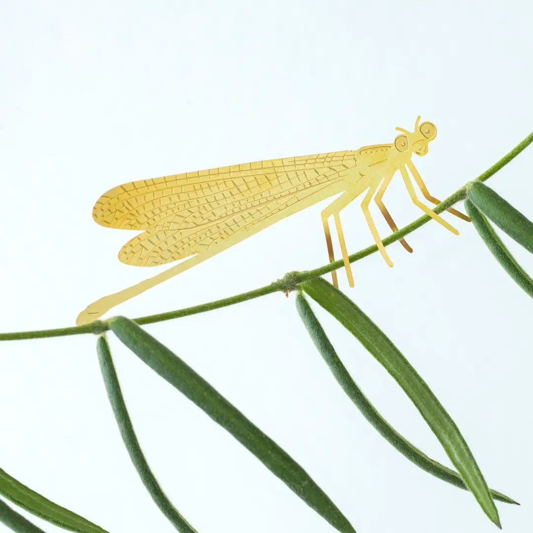Brass Plant Animal Ornament