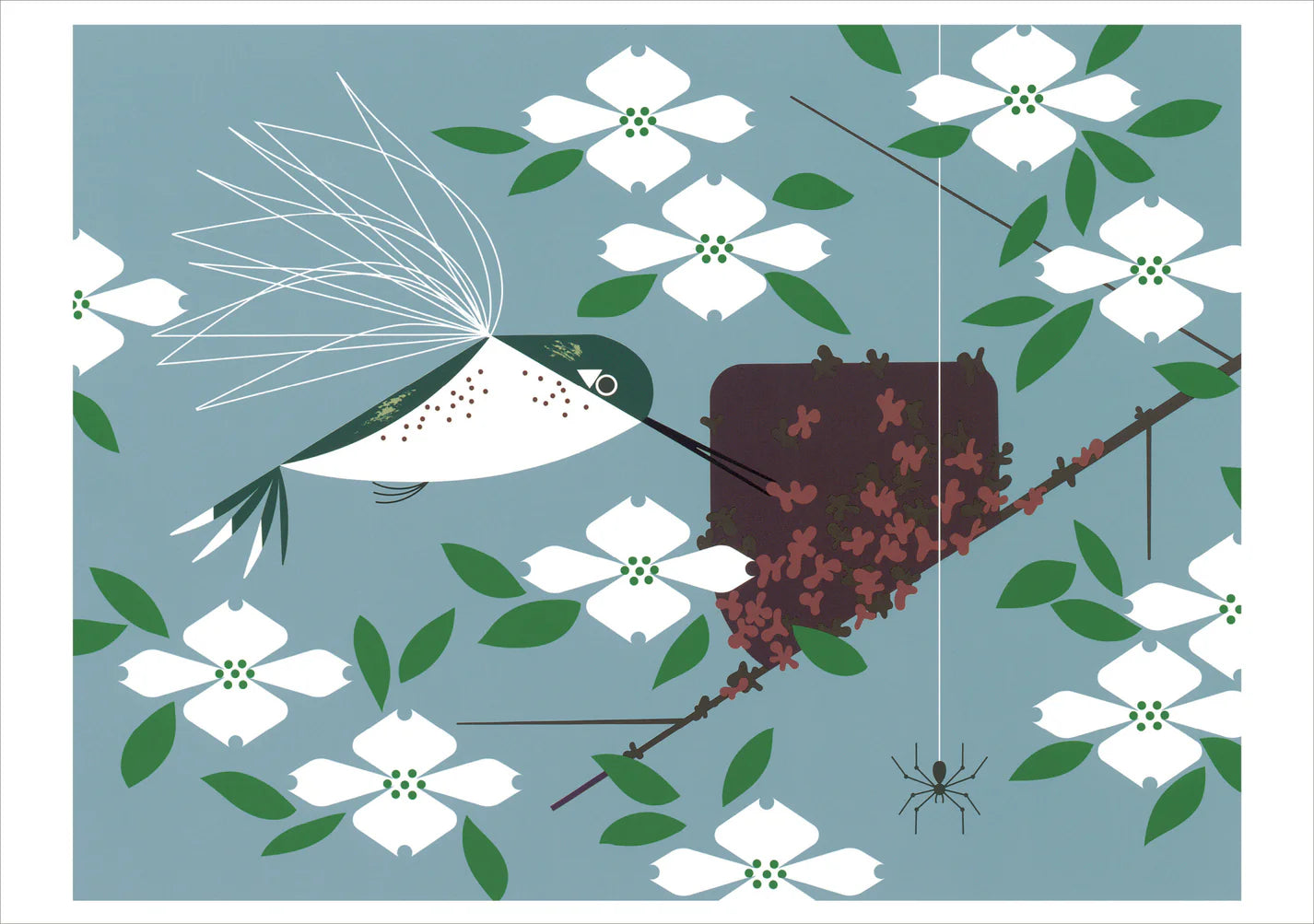 Charley Harper: Hummingbirds Notecard Folio