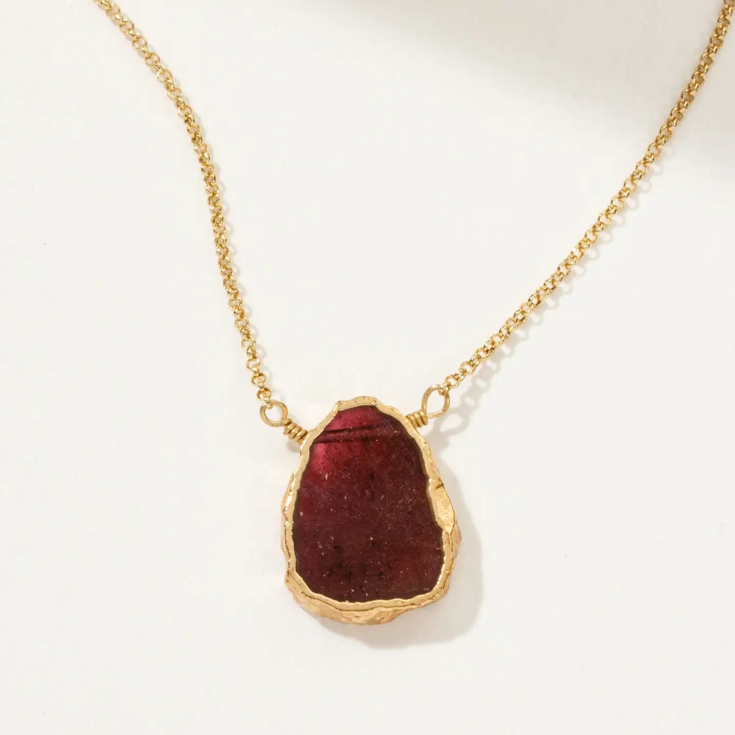 Earth, Wind, and Fire Stone Necklace