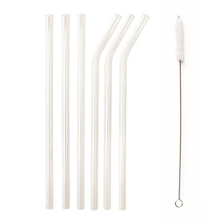Reusable Glass Straws