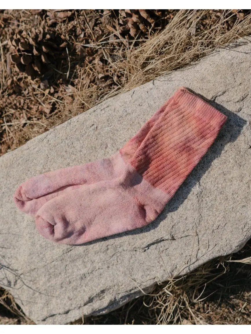 Hand Dyed Cotton Socks