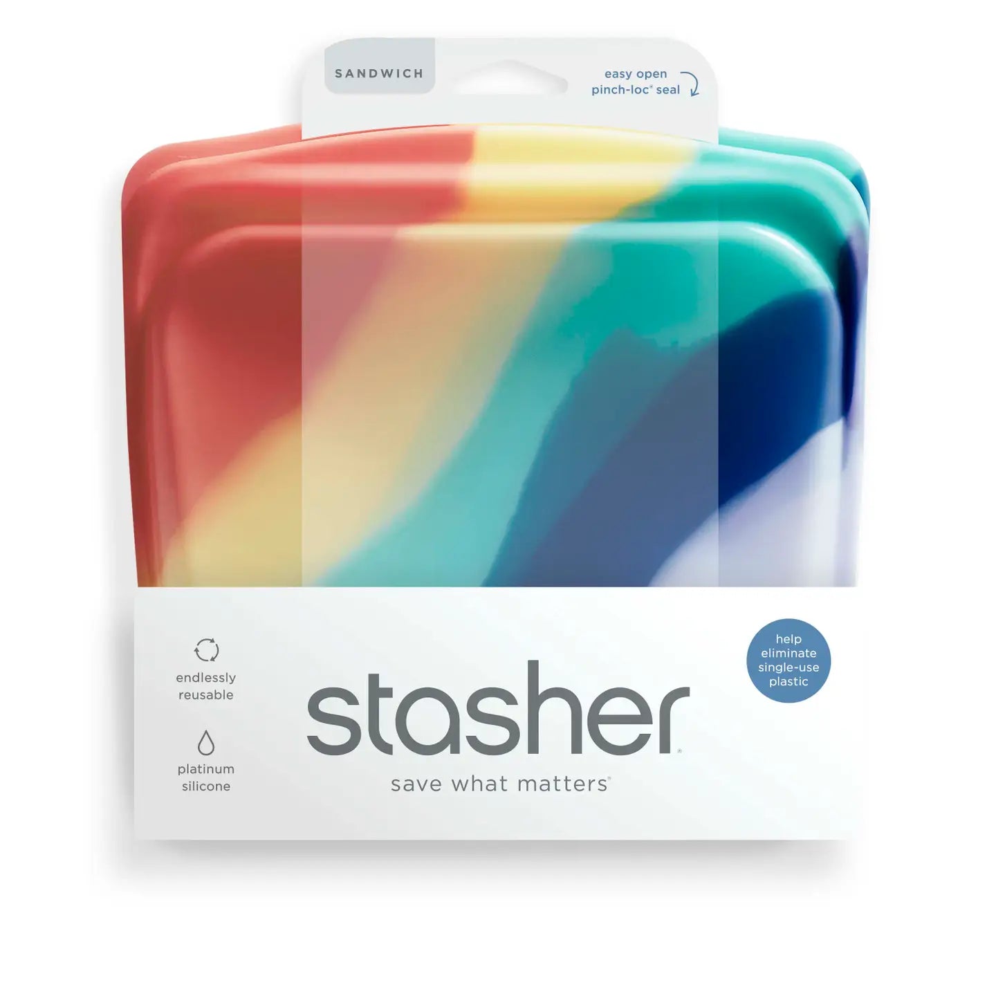 Sandwich Stasher Bag