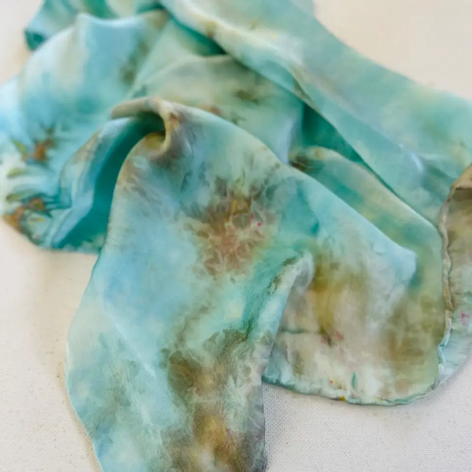 Hand Dyed Silk Scarf