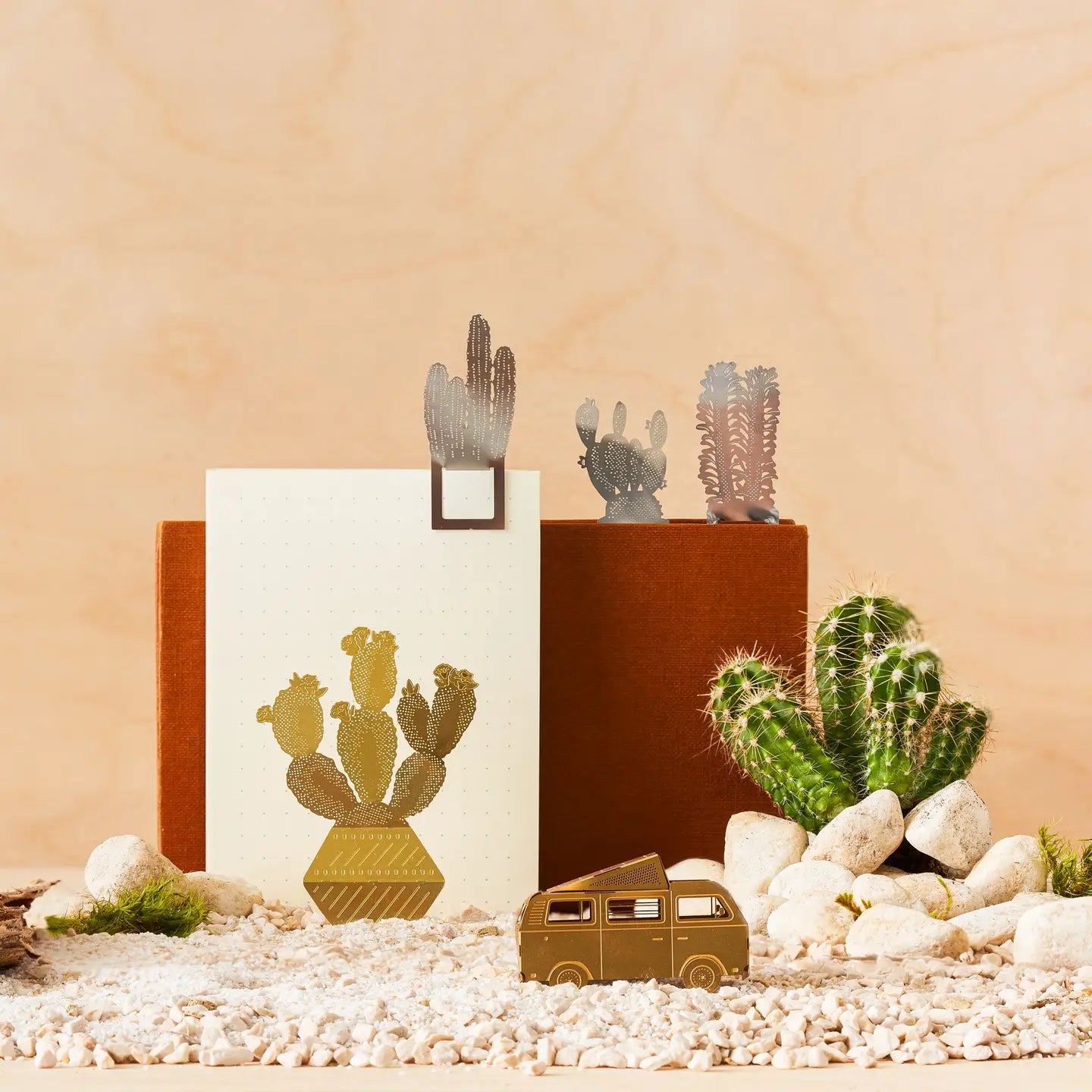 Cactus Bookmark Set