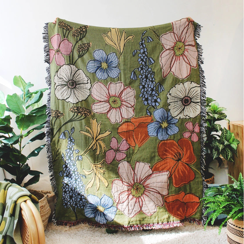 Nature Tapestry Blanket