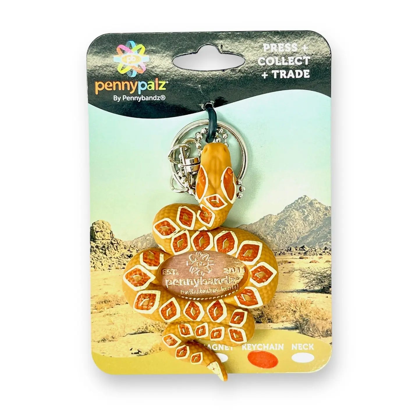 Pennypalz Pressed Penny Holder Keychain