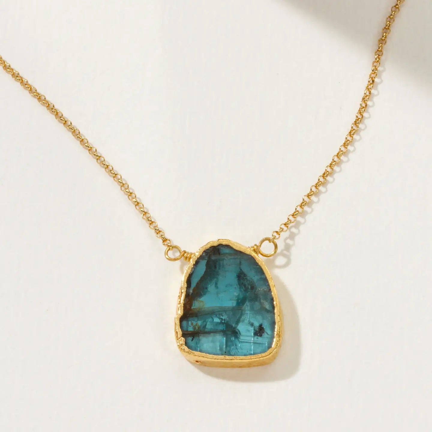 Earth, Wind, and Fire Stone Necklace