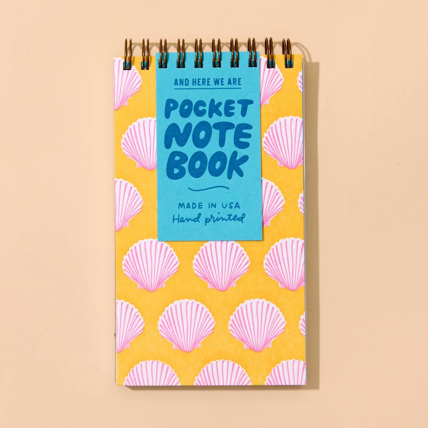 Letterpress Pocket-Size Spiral Notebook