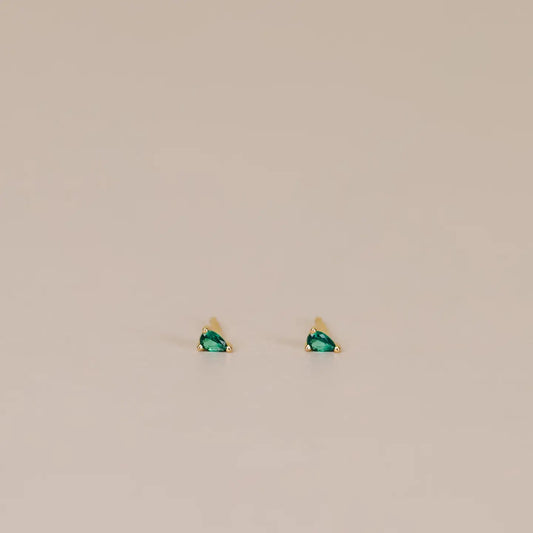 Teardrop Stud Earrings