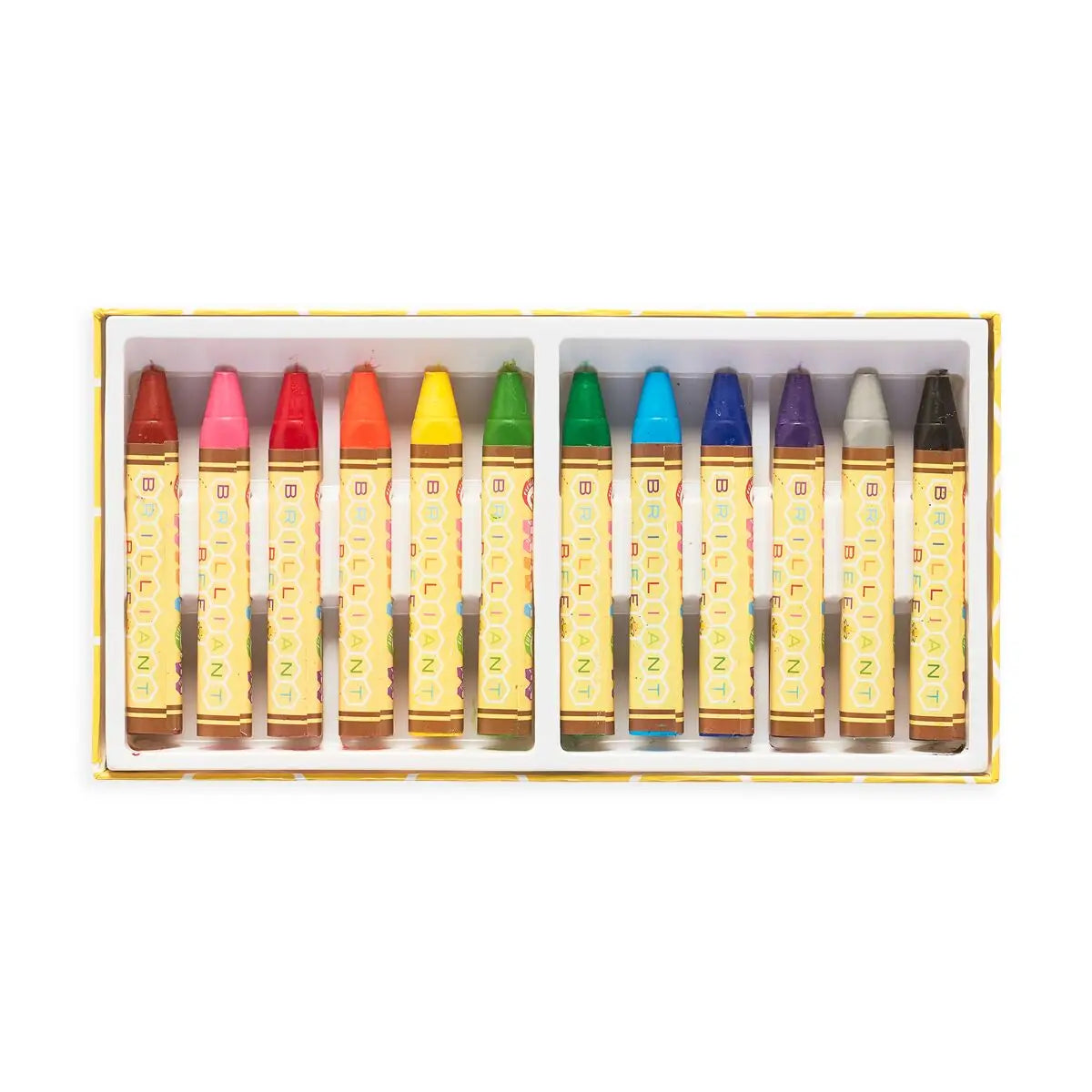 Brilliant Bee Crayons, Set of 12