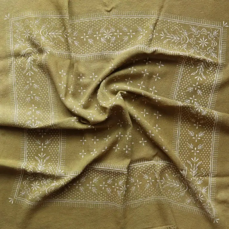 Natural Plant Dyed Bandanas