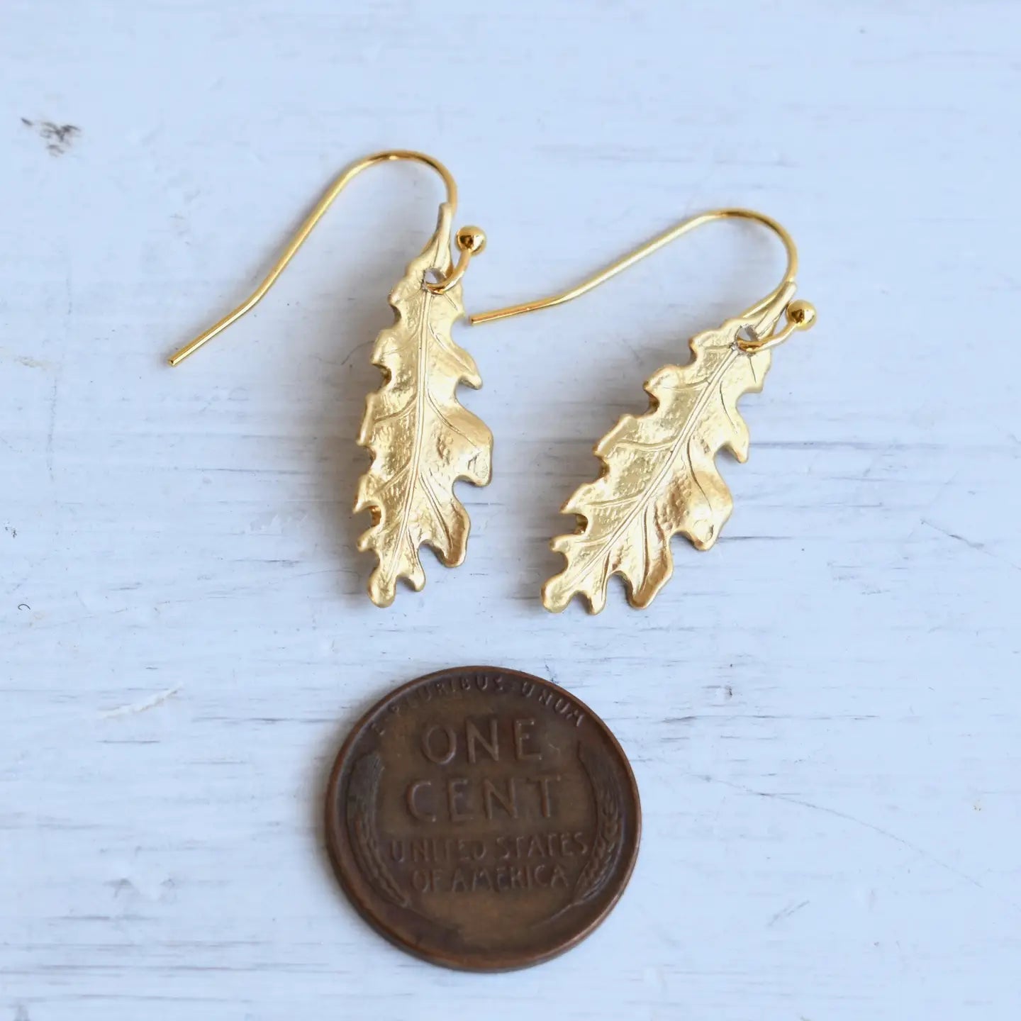 Oak Leaf Earrings