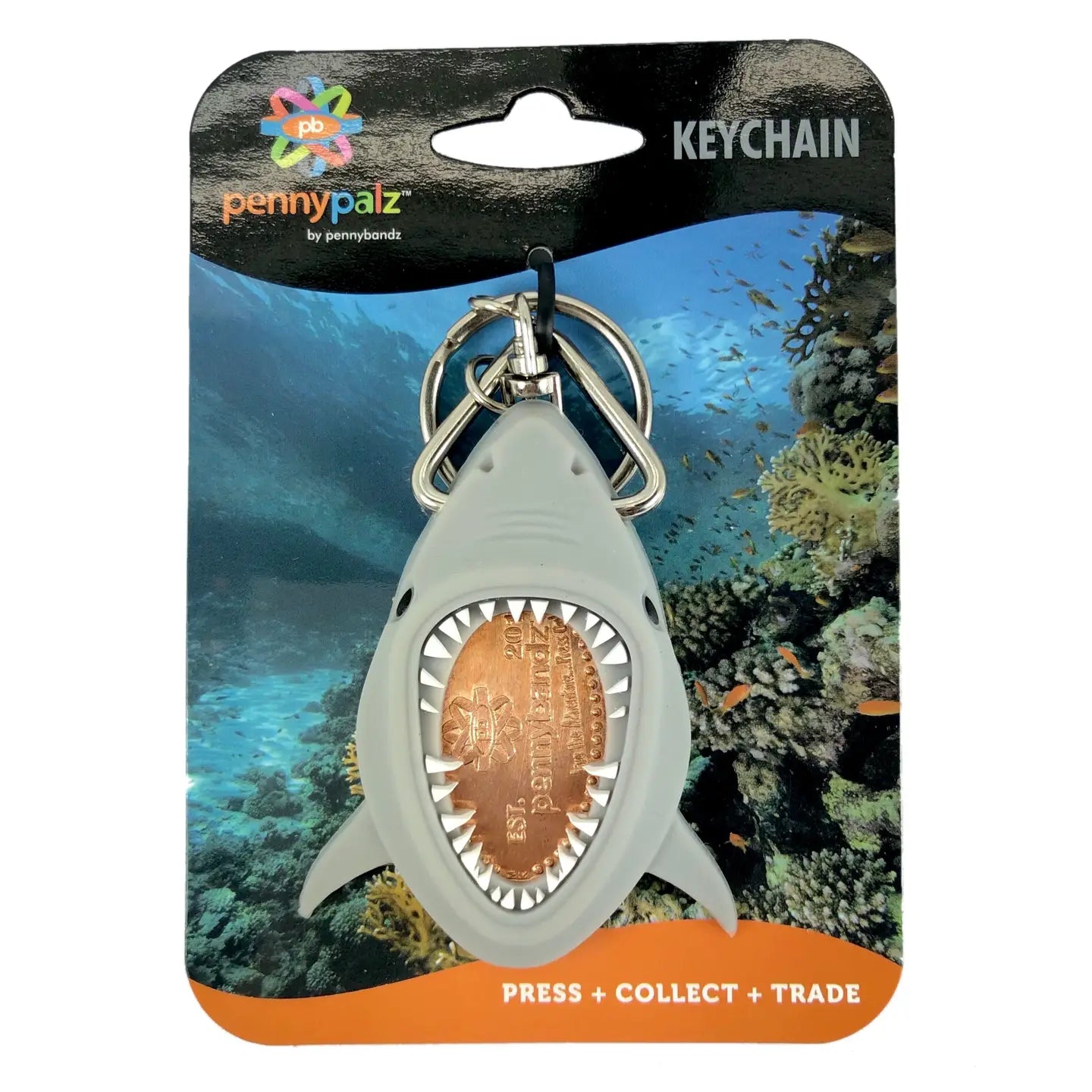 Pennypalz Pressed Penny Holder Keychain