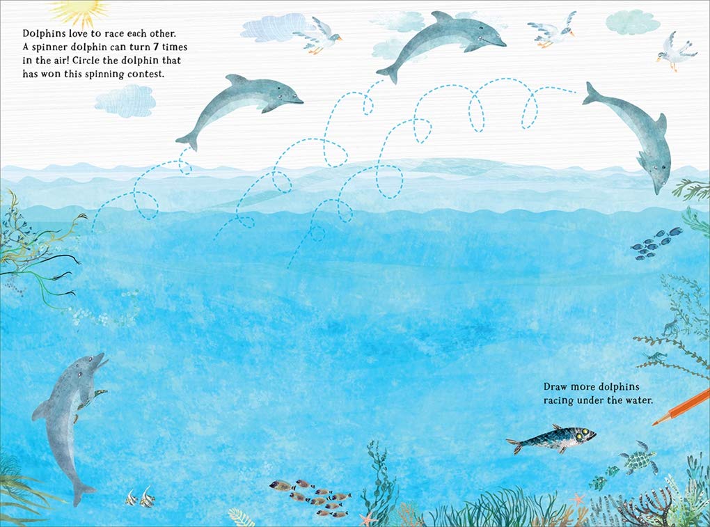 The Big Sticker Book of The Blue