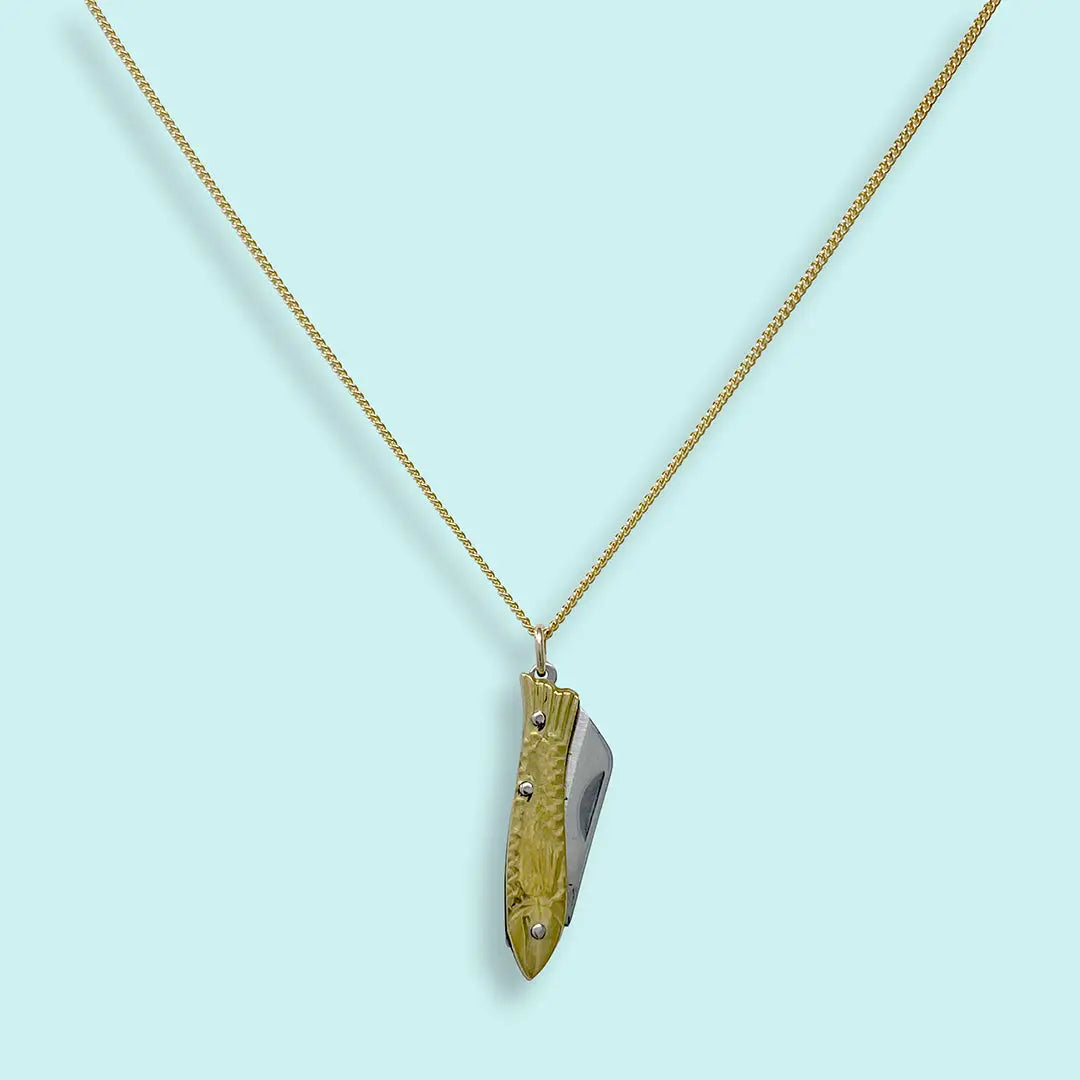 Fish Knife Necklace