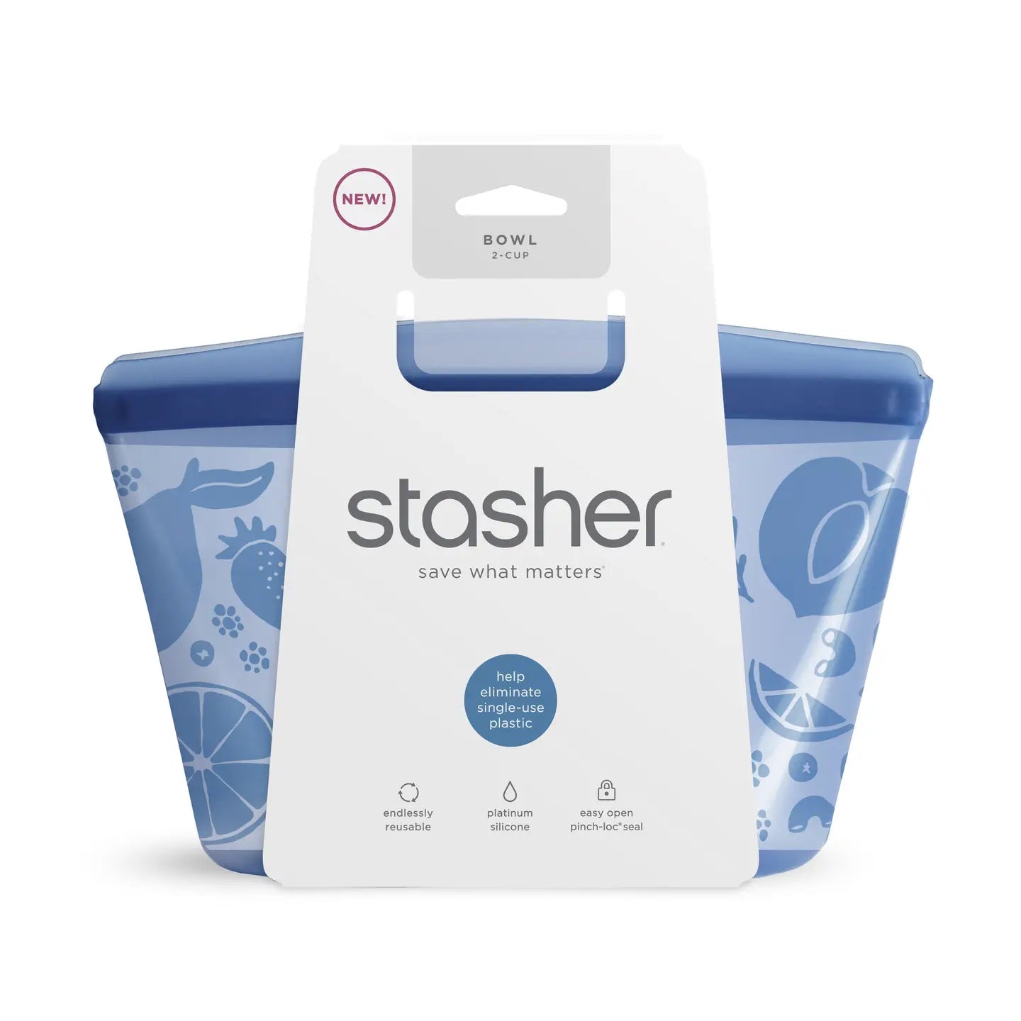 2-Cup Stasher Bowl