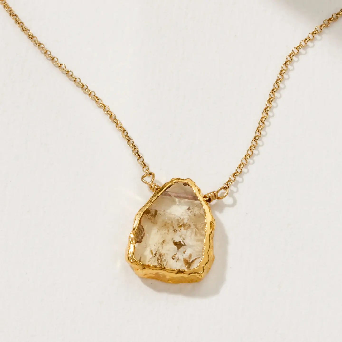 Earth, Wind, and Fire Stone Necklace