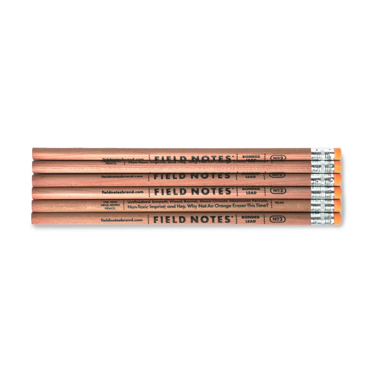 No. 2 Woodgrain Pencil 6-Packs