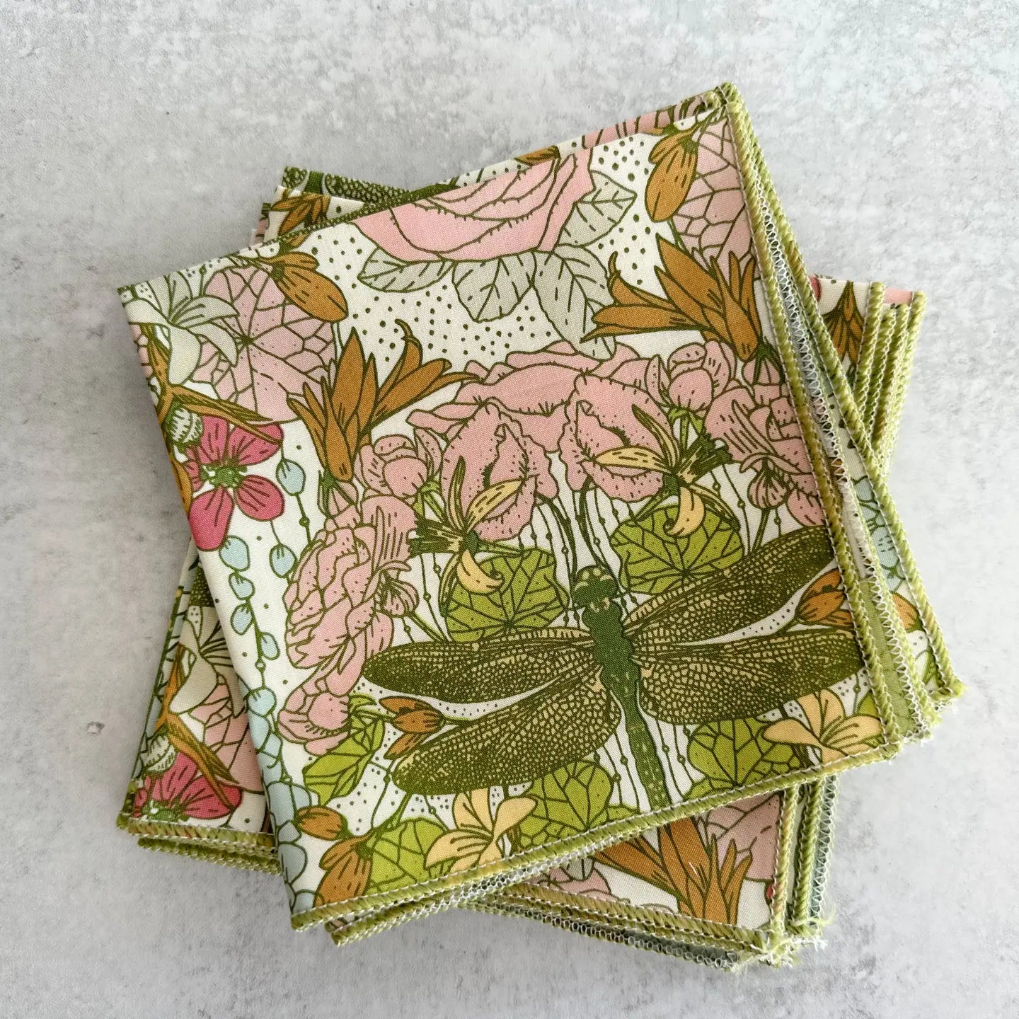 Dragonfly Cloth Napkins