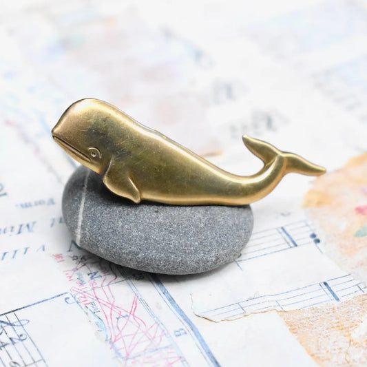Whale Brooch