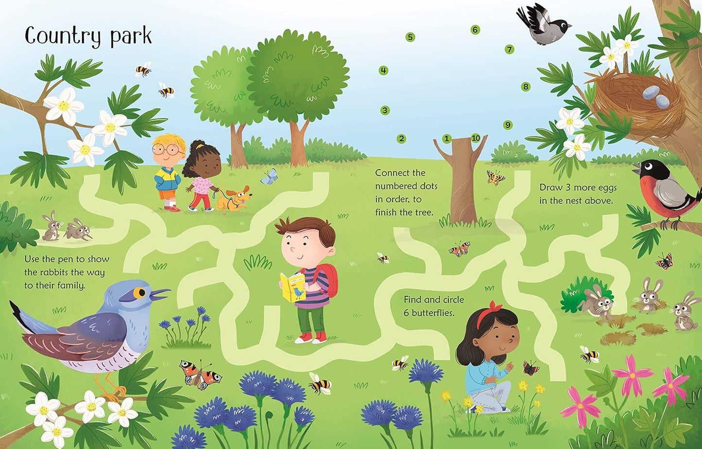 Wipe-Clean Nature Activities