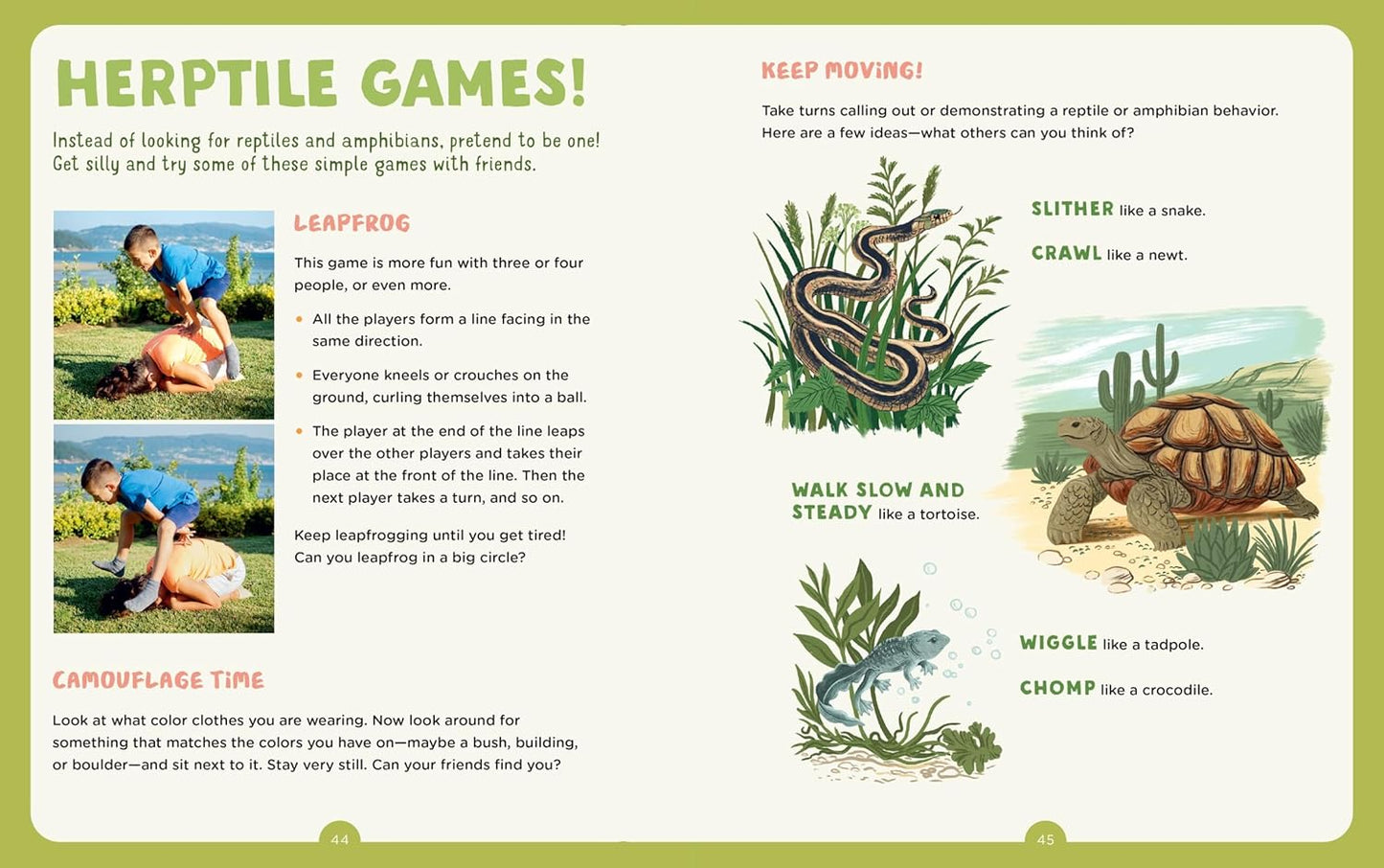 Backpack Explorer: Spotting Snakes and Frogs