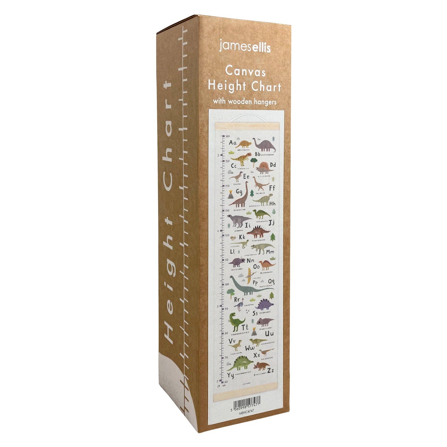 Alphabet Growth Height Chart