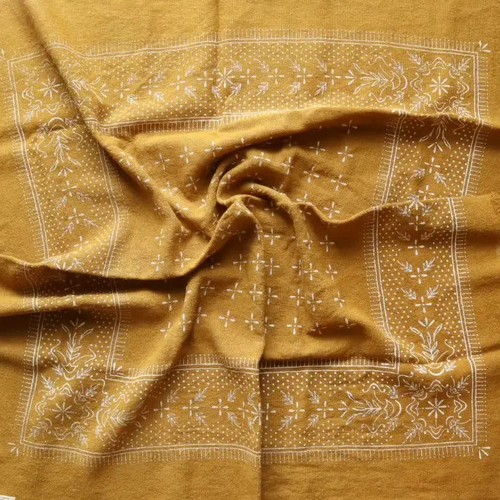 Natural Plant Dyed Bandanas