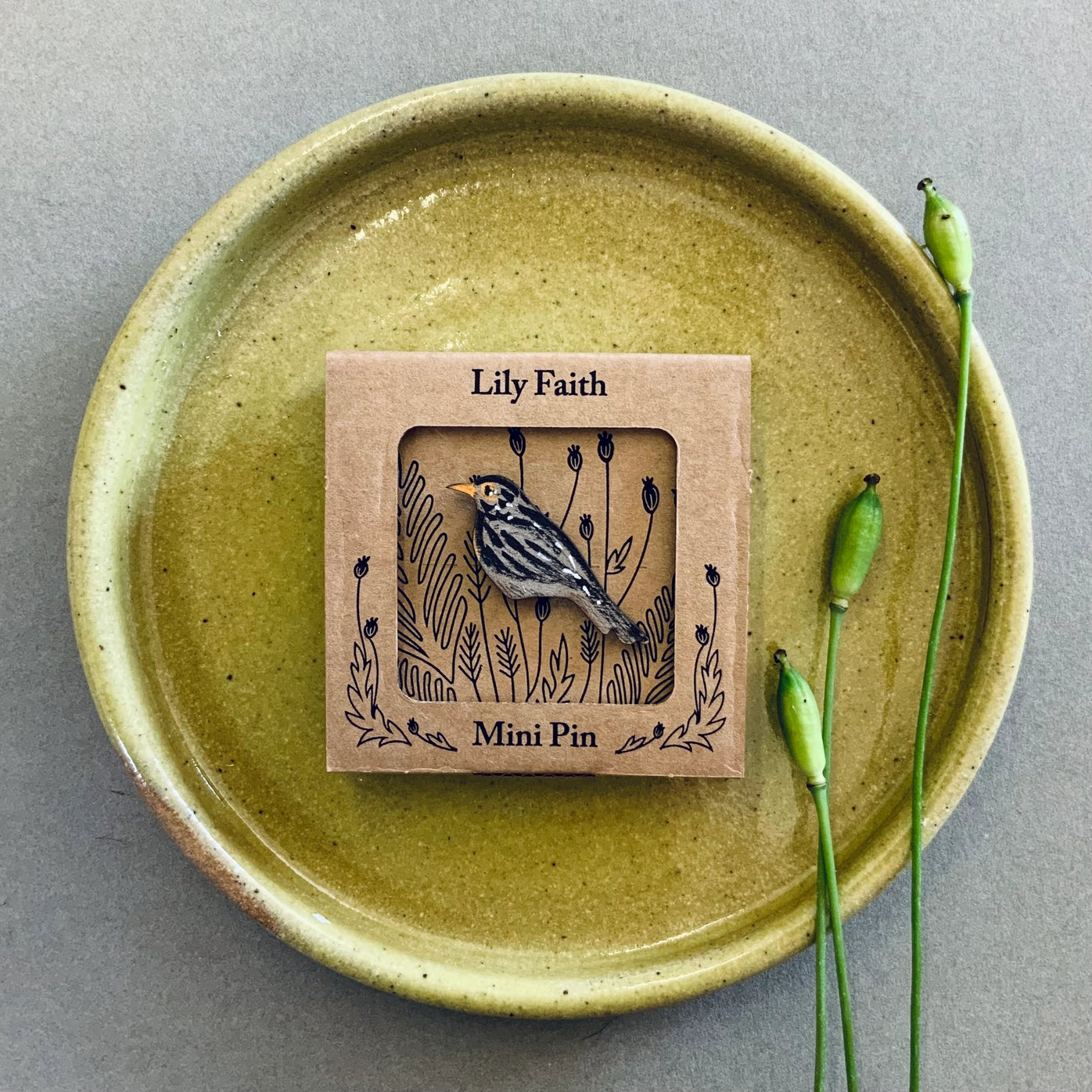 Mini Pin Brooch