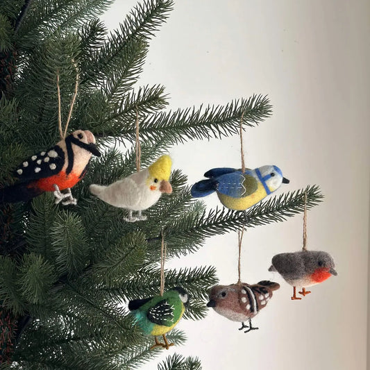 Felt Bird Ornament