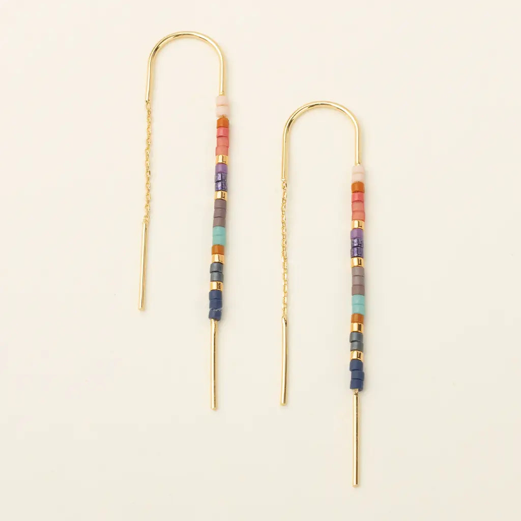 Chromacolor Thread Earring