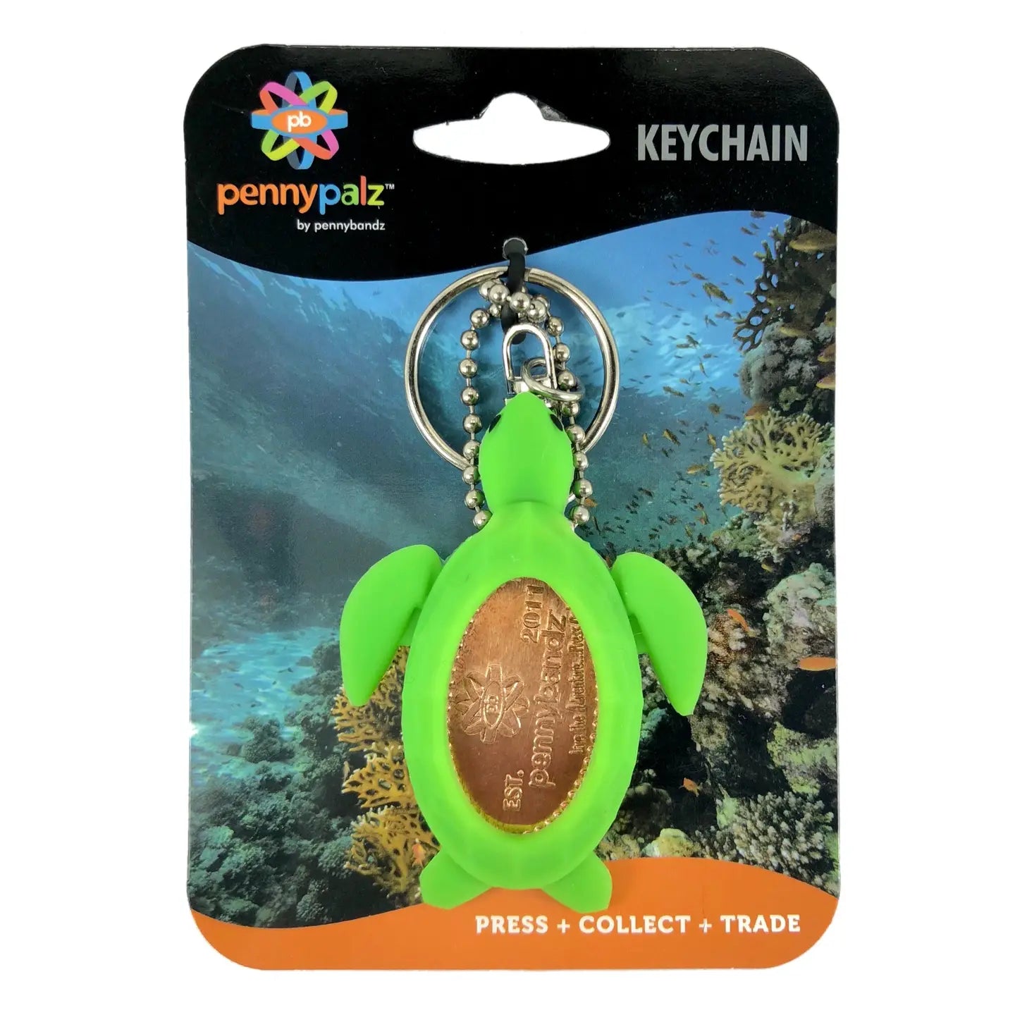 Pennypalz Pressed Penny Holder Keychain