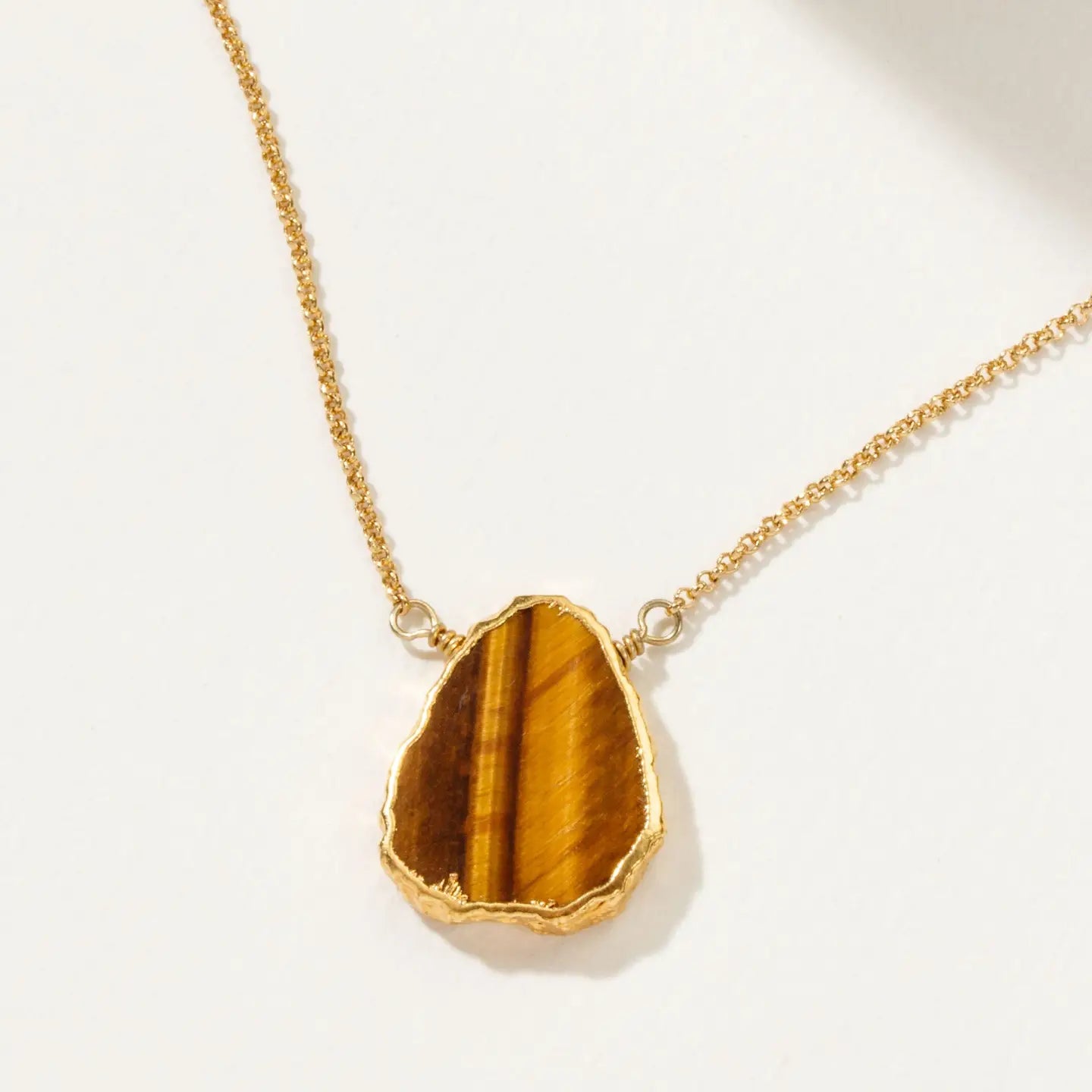 Earth, Wind, and Fire Stone Necklace