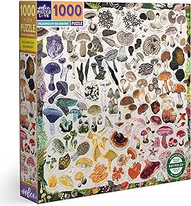 Mushroom Rainbow, 1000 Piece Puzzle