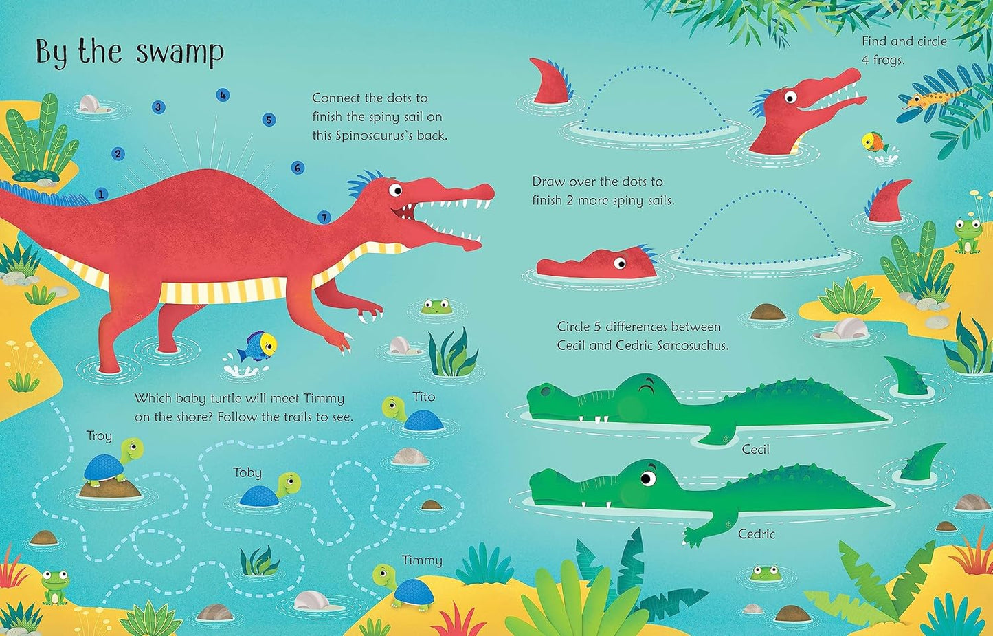 Wipe Clean Dinosaur Book