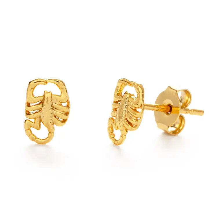 Scorpion Stud Earrings