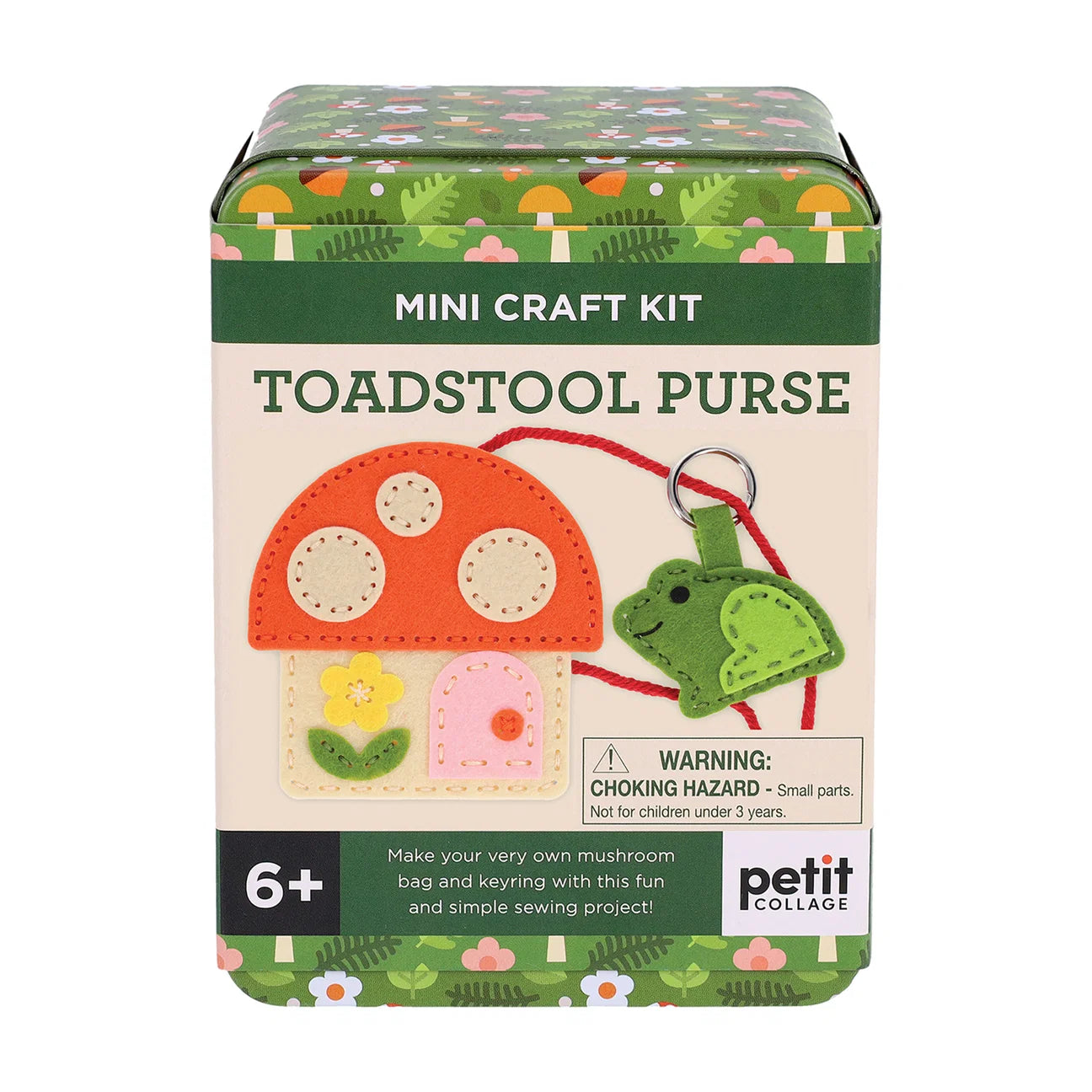 Mini Craft Kit, Toadstool Purse