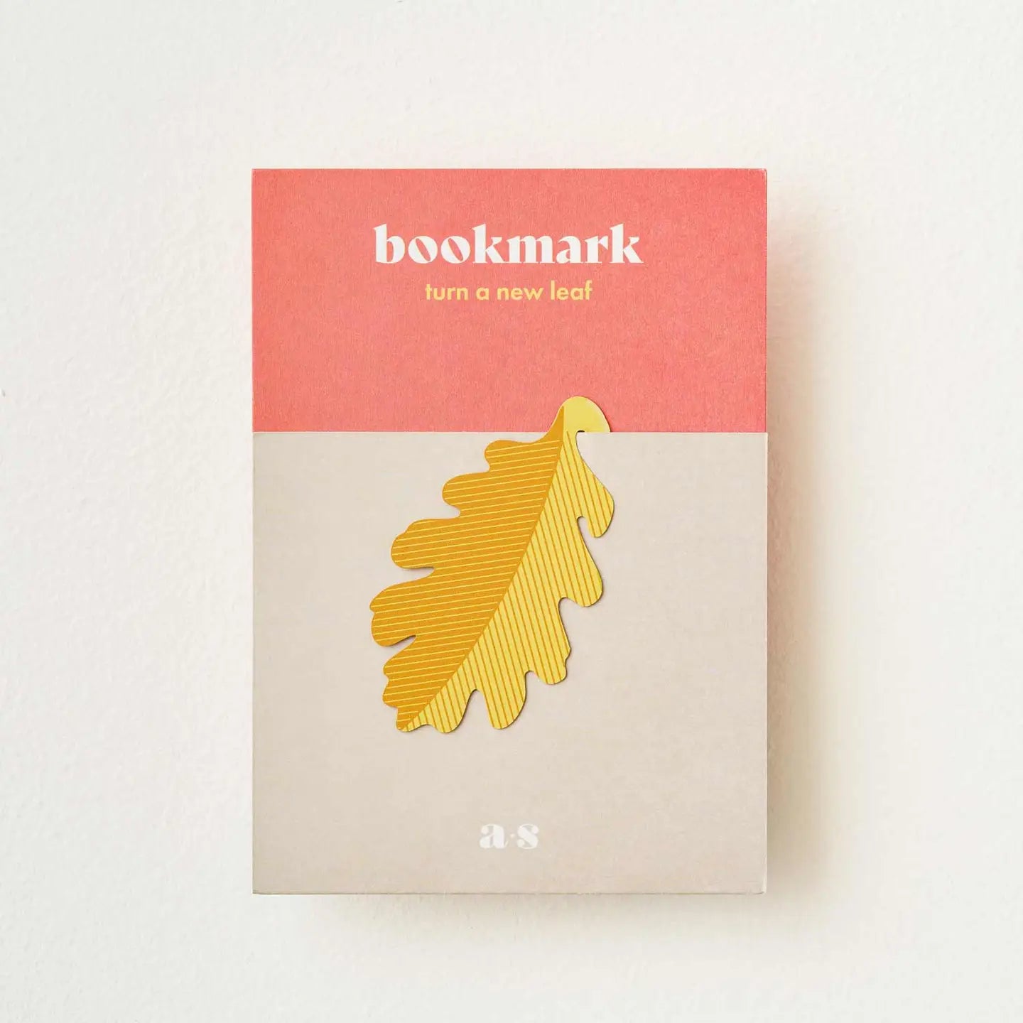 Metal Leaf Bookmark