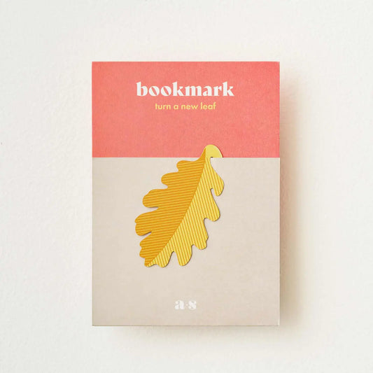 Metal Leaf Bookmark
