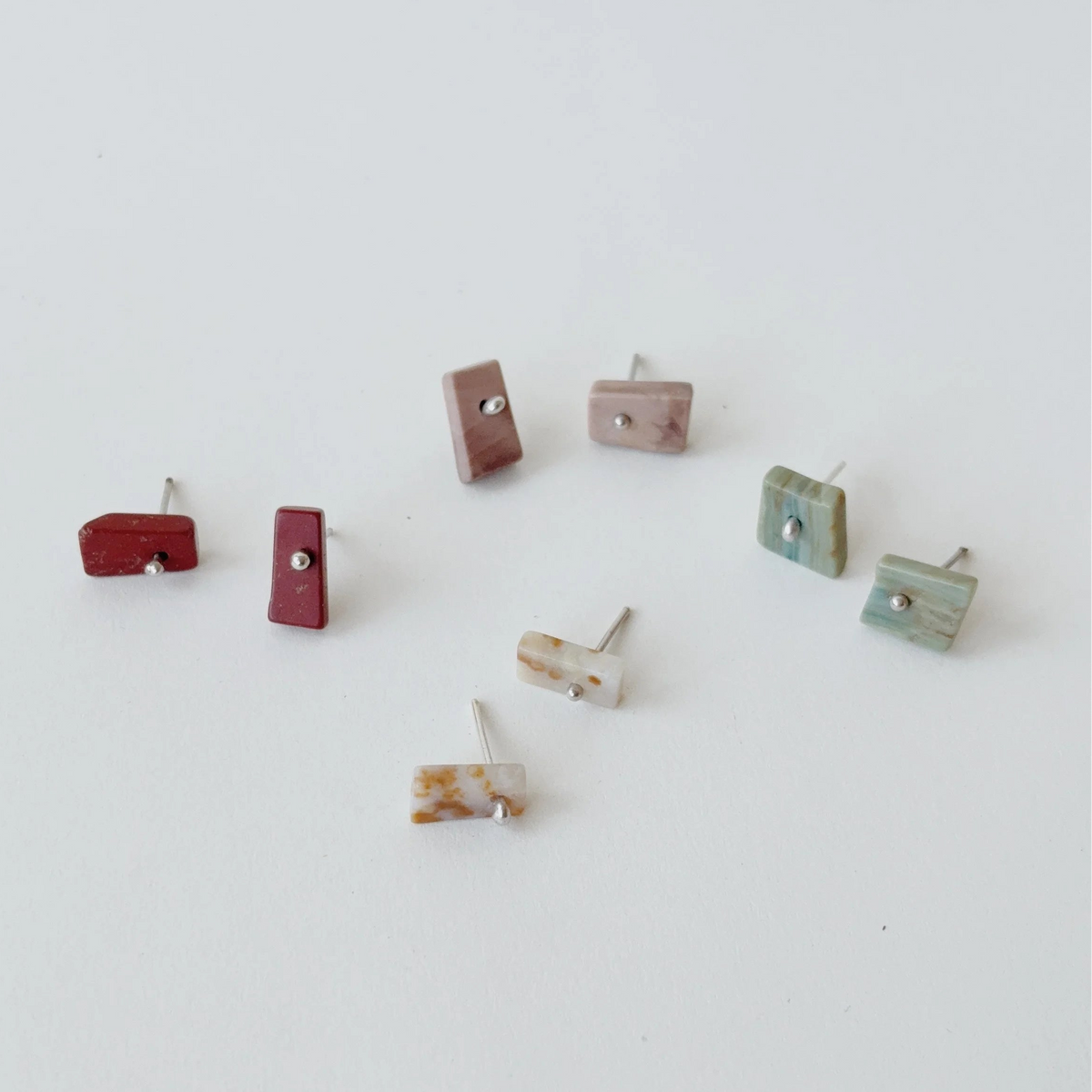 Stone Chip Earrings