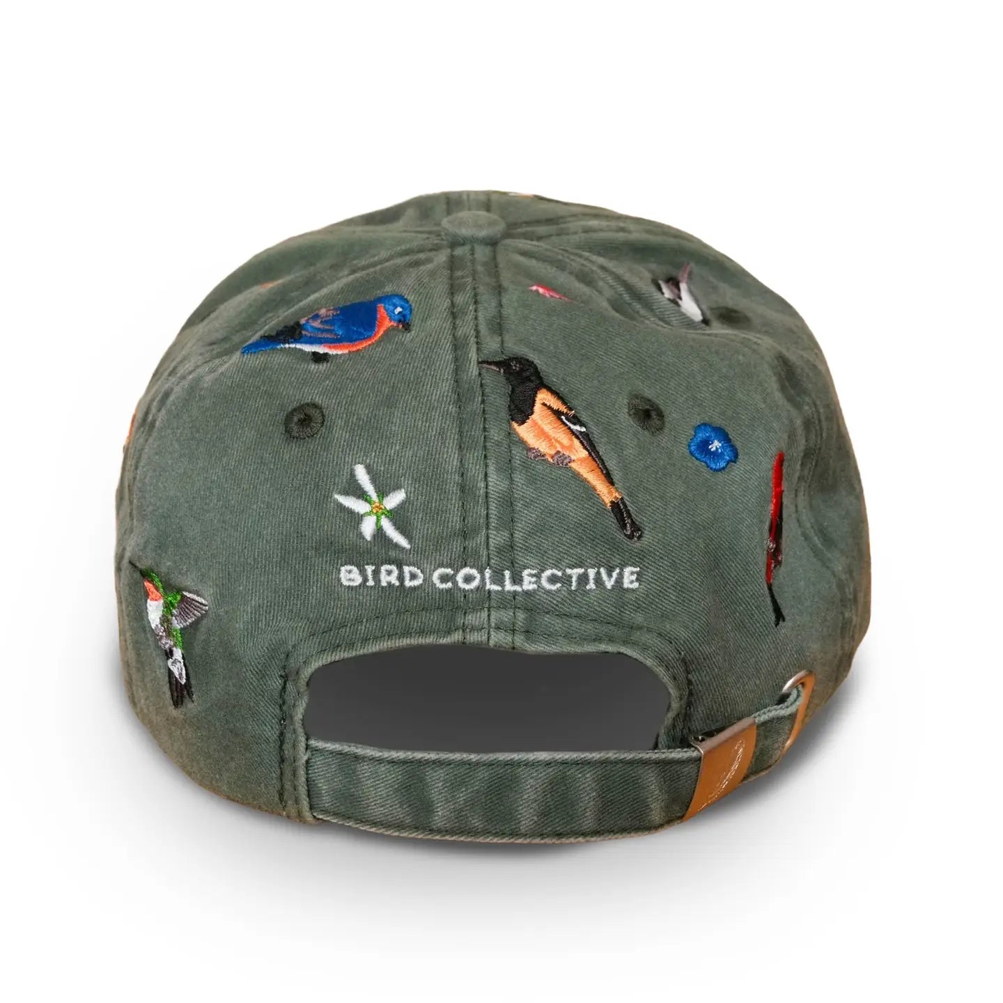 Backyard Birds Washed Hat