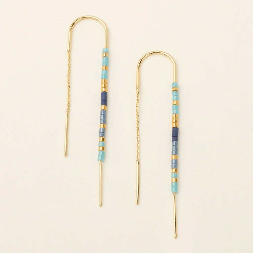 Chromacolor Thread Earring