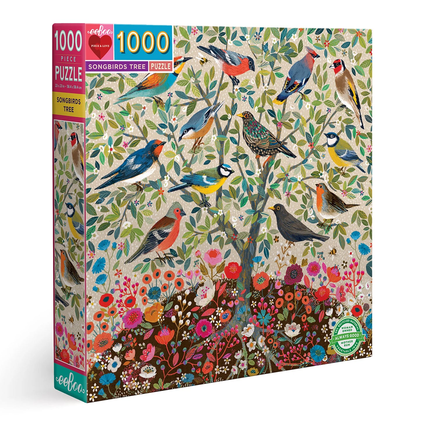 Songbirds Tree, 1000 Piece Puzzle