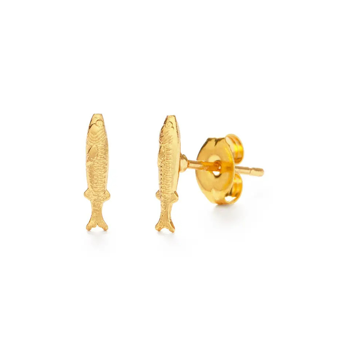 Teeny Fish Stud Earrings