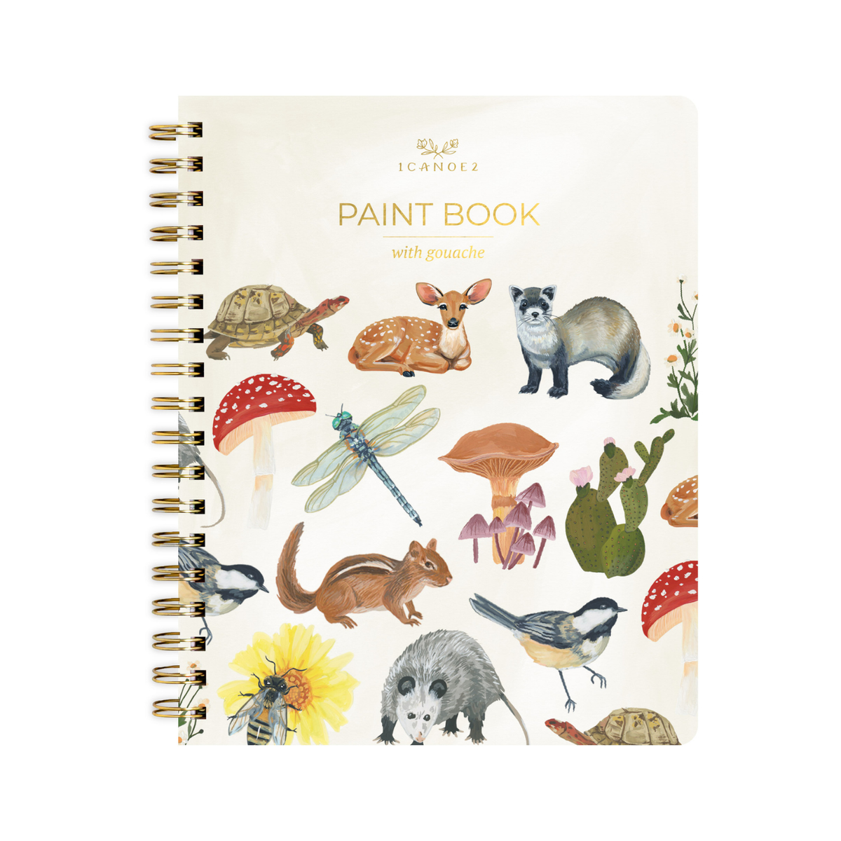 Flora & Fauna Learn to Paint Book
