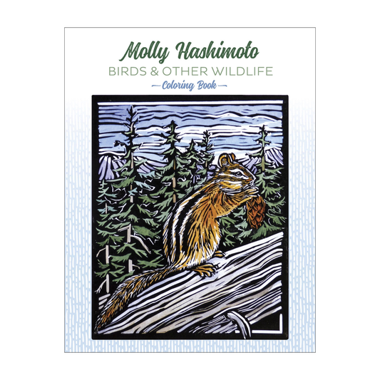 Molly Hashimoto: Birds & Other Wildlife Coloring Book