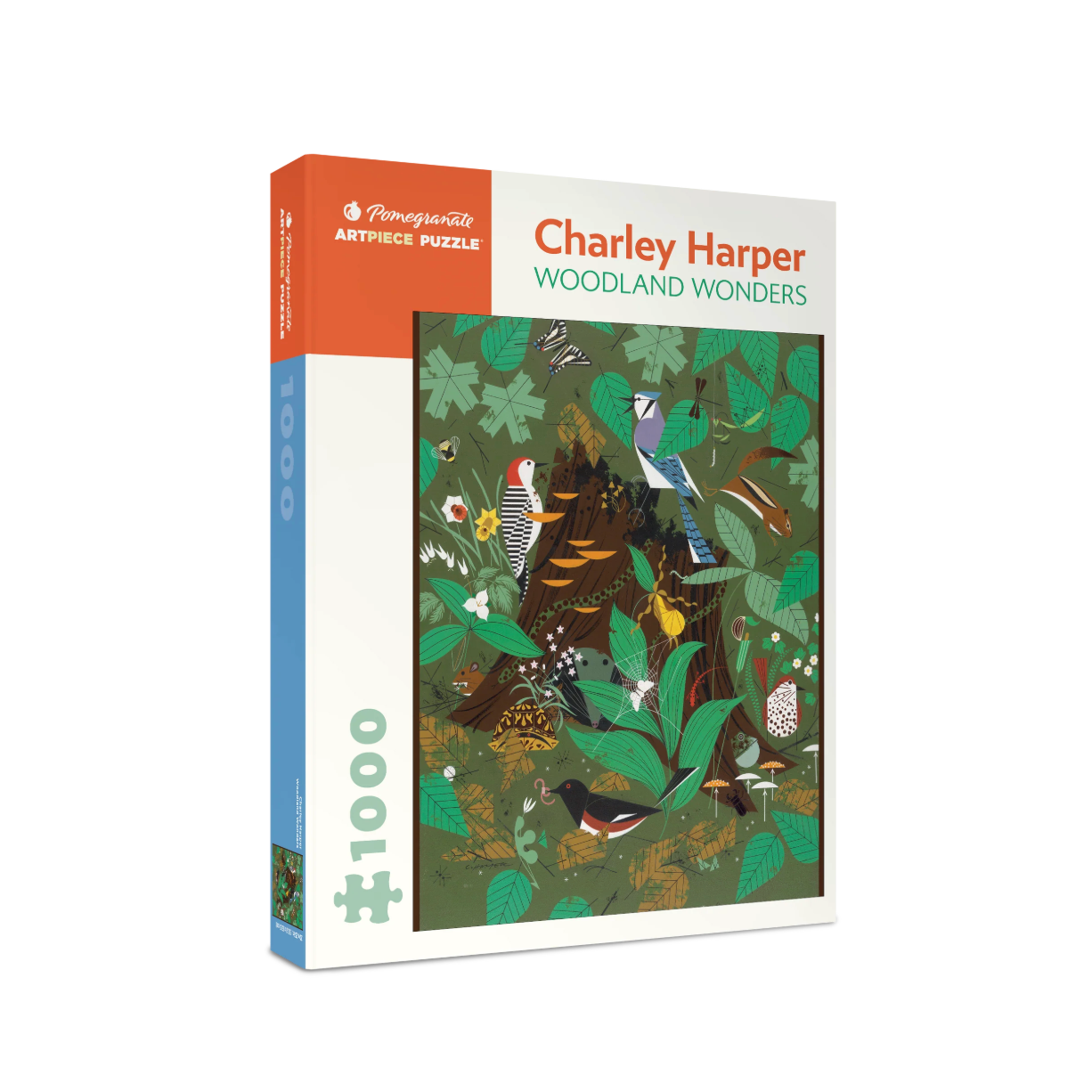 Charley Harper: Woodland Wonders 1000 Piece Jigsaw Puzzle